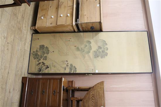 A large two fold screen, H.218cm